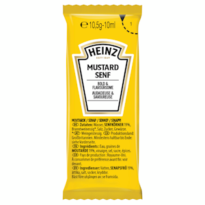 Heinz sinappi annospussi 200x10ml