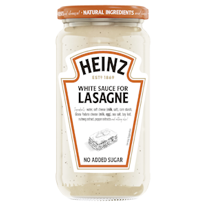 Heinz valkokastike lasagnelle 470g