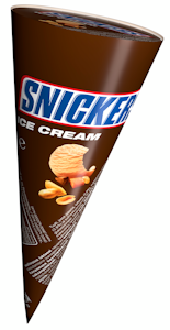 Snickers jäätelötuutti 70g/110ml