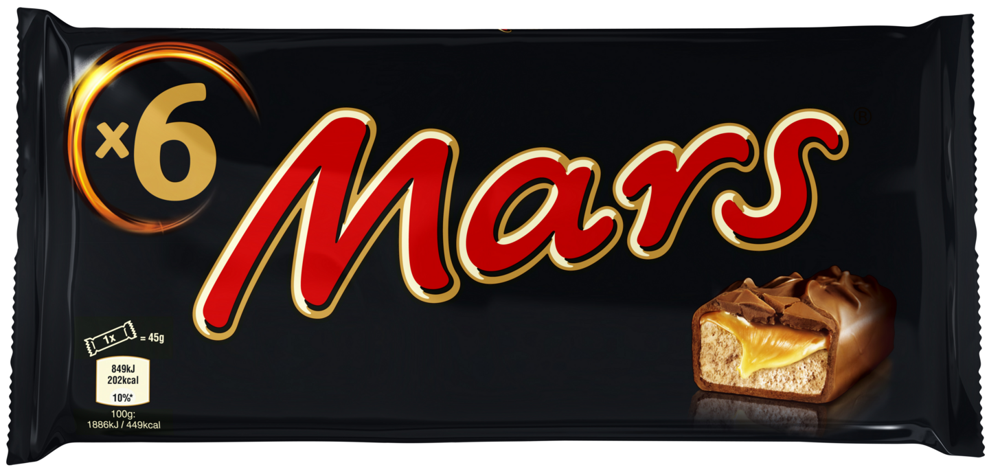 Mars suklaapatukka 6x45g
