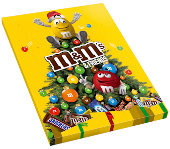 M&M'S Friends joulukalenteri 361g