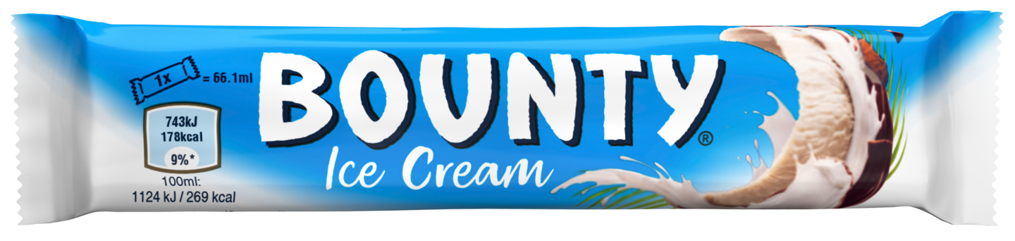 Bounty Xtra jäätelöpatukka 51,6 g