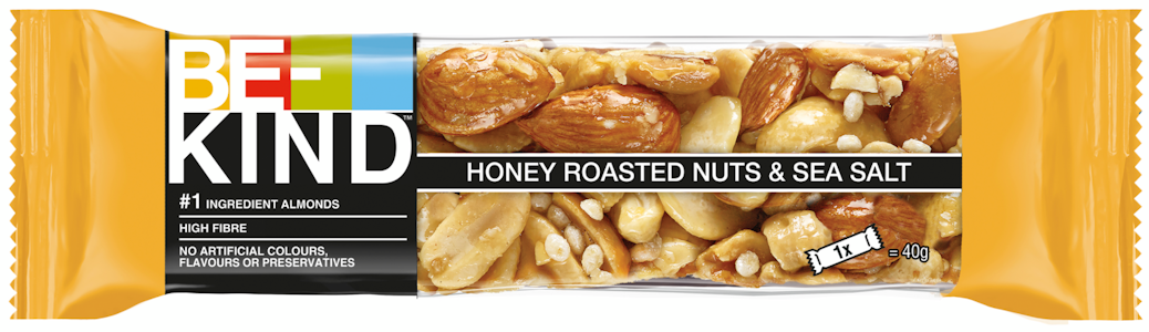 BE-KIND Honey Roasted Nuts&Seasalt 40g