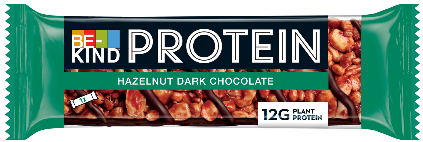 Be-kind Hazelnut Dark Chocolate Protein Bar 50g