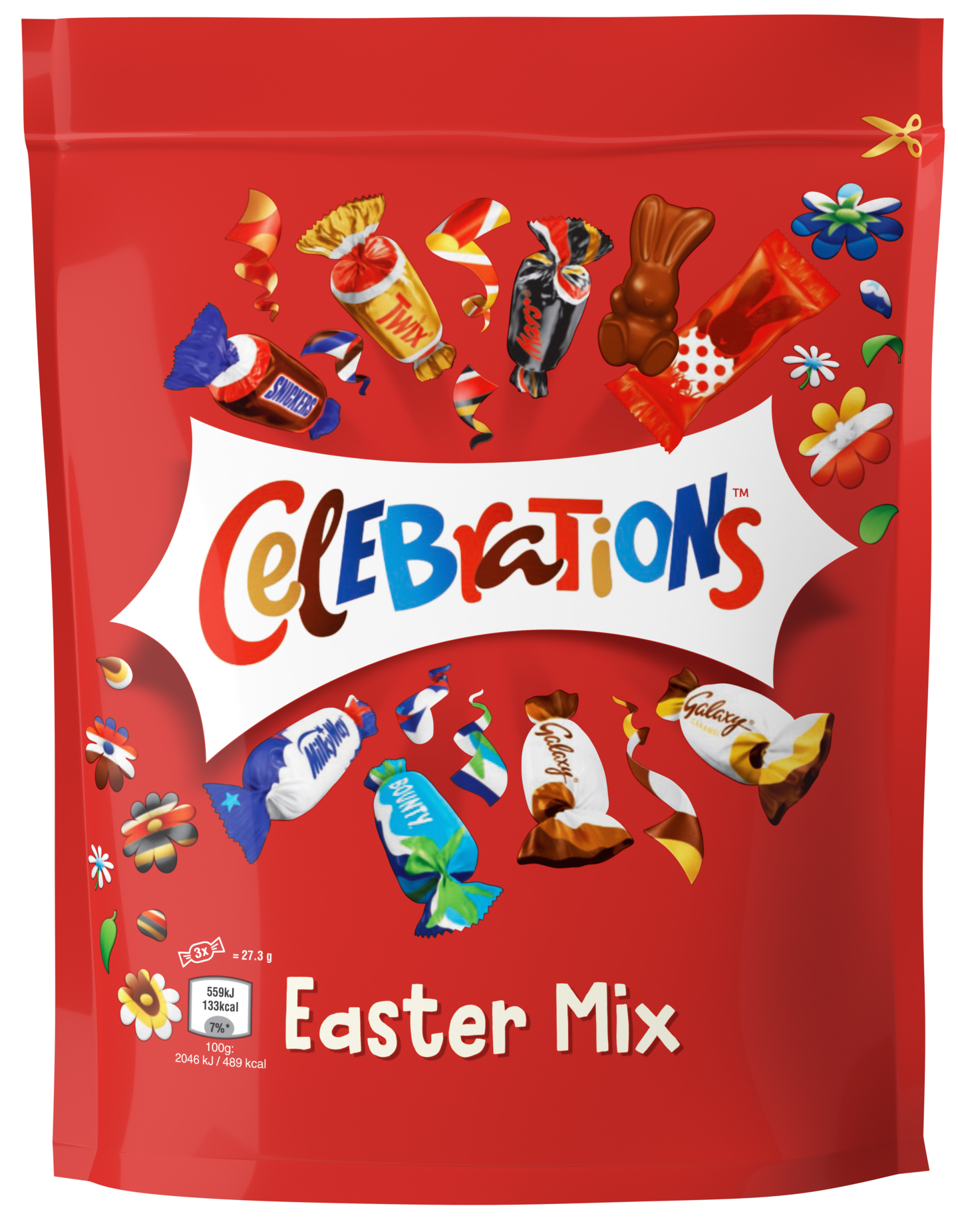 Celebrations Easter Mix pääsiäis suklaamakeispussi 350g