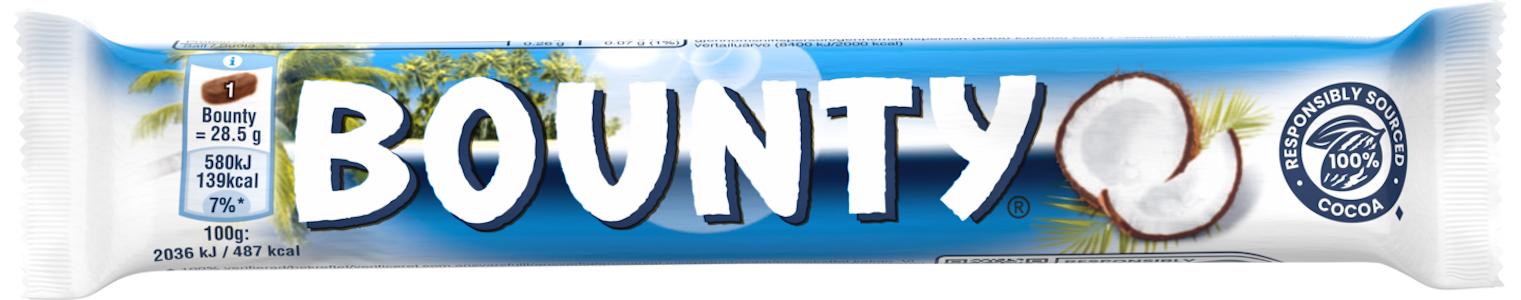 Bounty suklaapatukka 57g