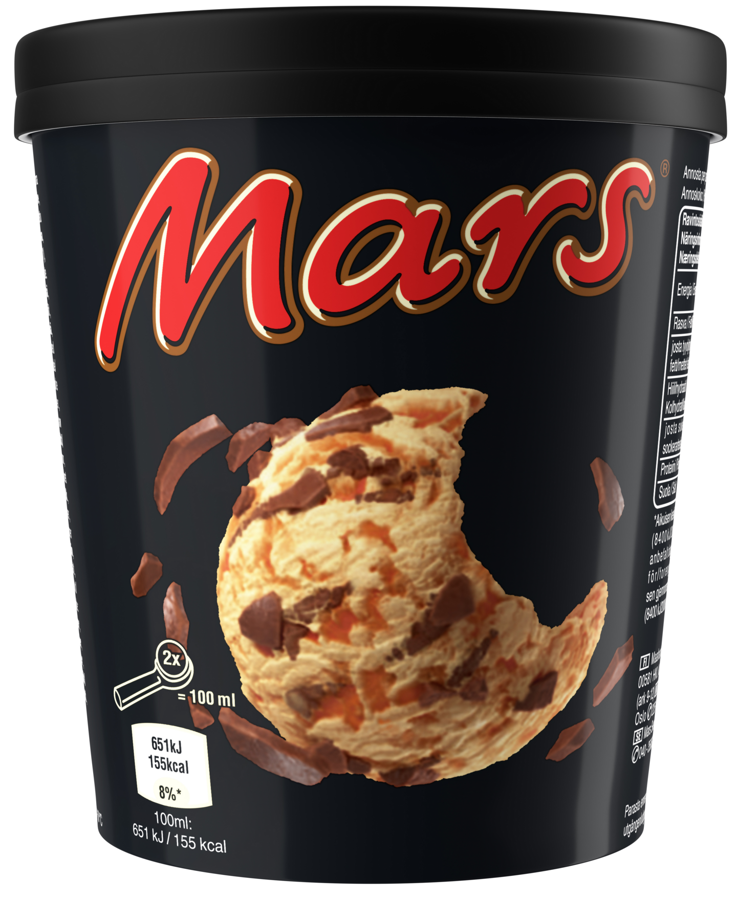 Mars jäätelö 273g/450ml
