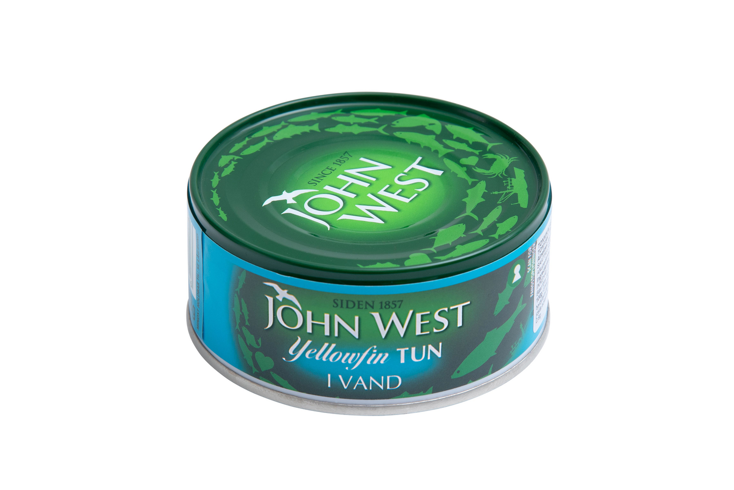 John West Yellowfin tonnikalaviipaleita vedessä 160g/112g