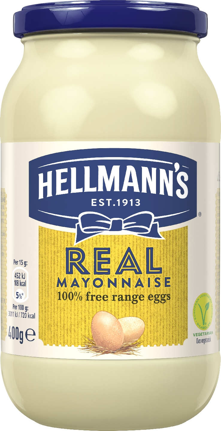 Hellmann's Real majoneesi 400g VARTTILAVA