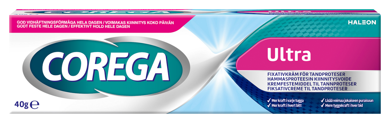 Corega Ultra Creme proteesinkiinnvoide 40g