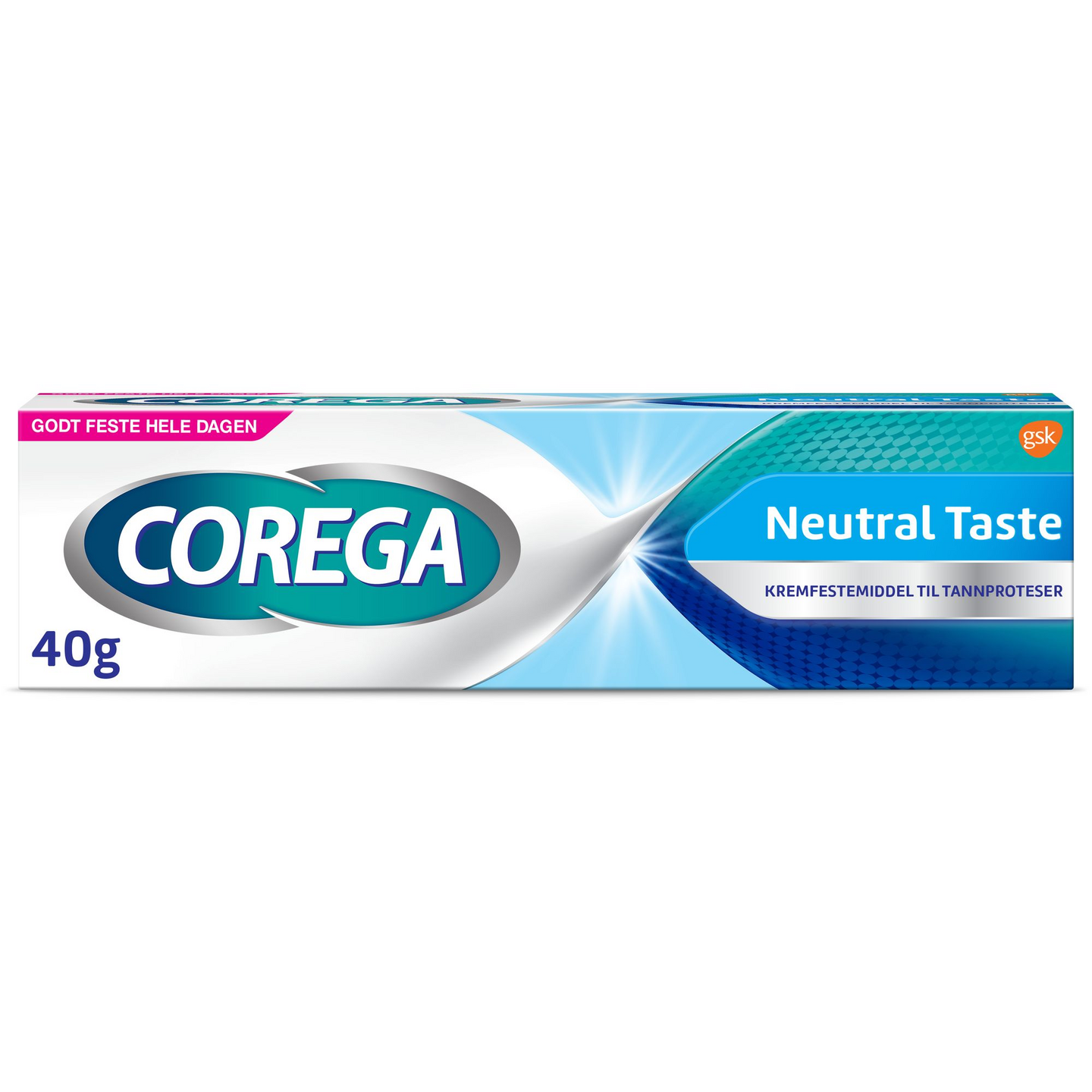 Corega Neutral Taste hammasproteesin kiinnitysvoide, mauton 40 g