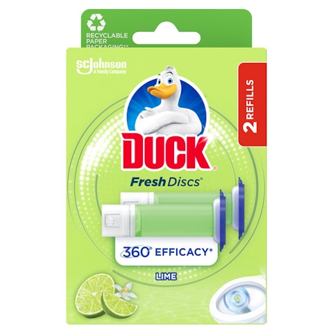 Duck Fresh Discs täyttö 2x36ml Lime Zest