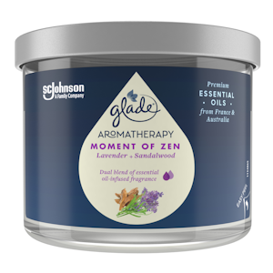 Glade Aromatherapy tuoksukynttilä 260g Moment Of Zen