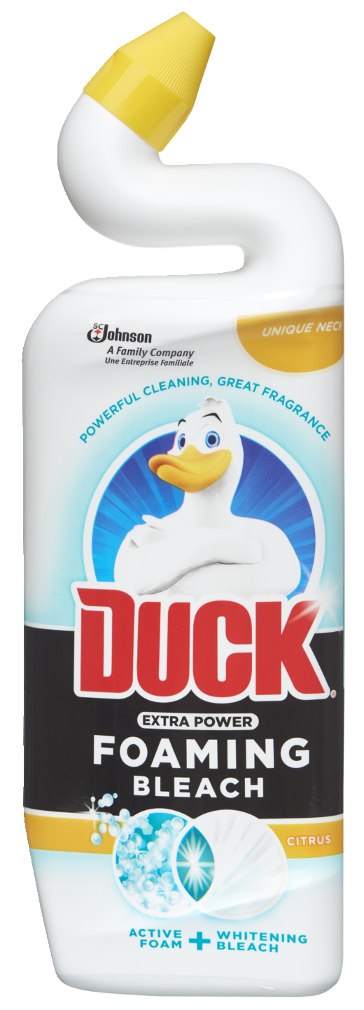 Duck vaahtoava & valkaiseva puhdistusaine 750ml Citrus
