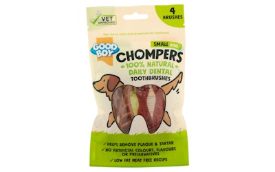 GoodBoy Chompers hammasharja pieni 4kpl 60g kasvipohjainen puruluu koirille - kuva