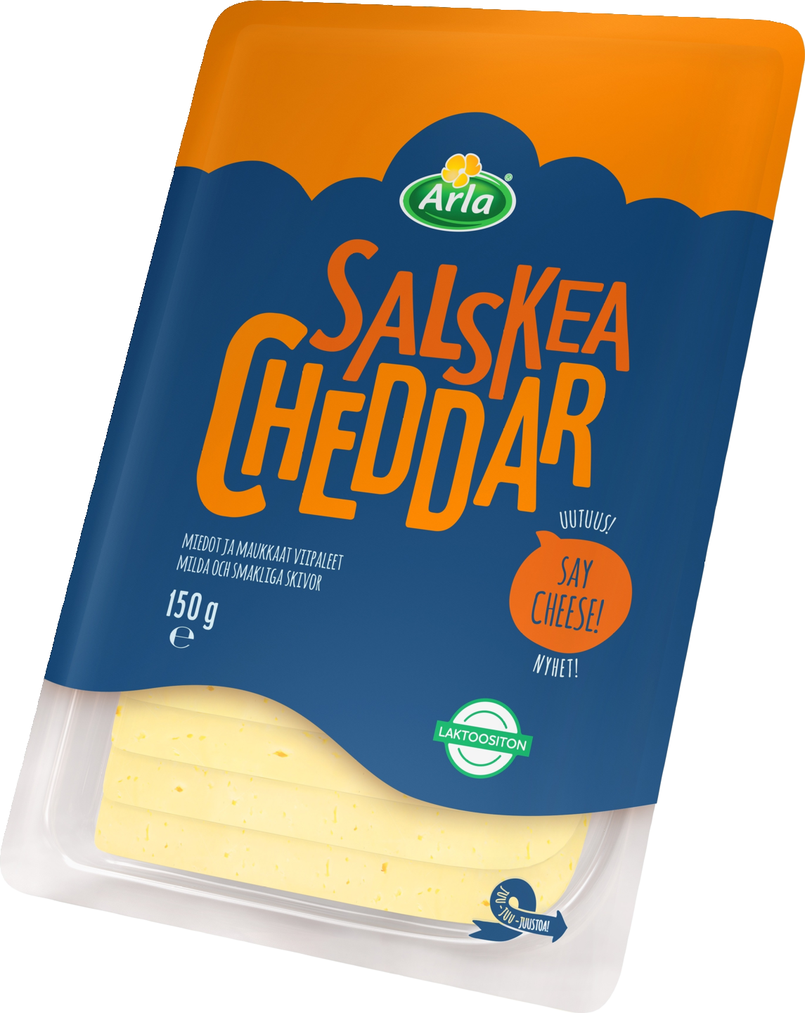 Arla Salskea cheddar viipale 150g