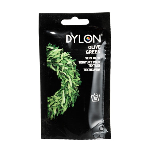 Dylon 50g Olive Green 34 tekstiiliväri käsinpesu