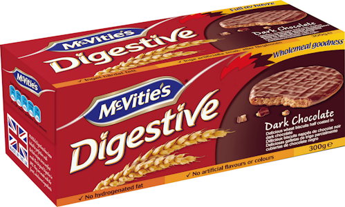 McVitie´s Digestive tumma suklaa 300g