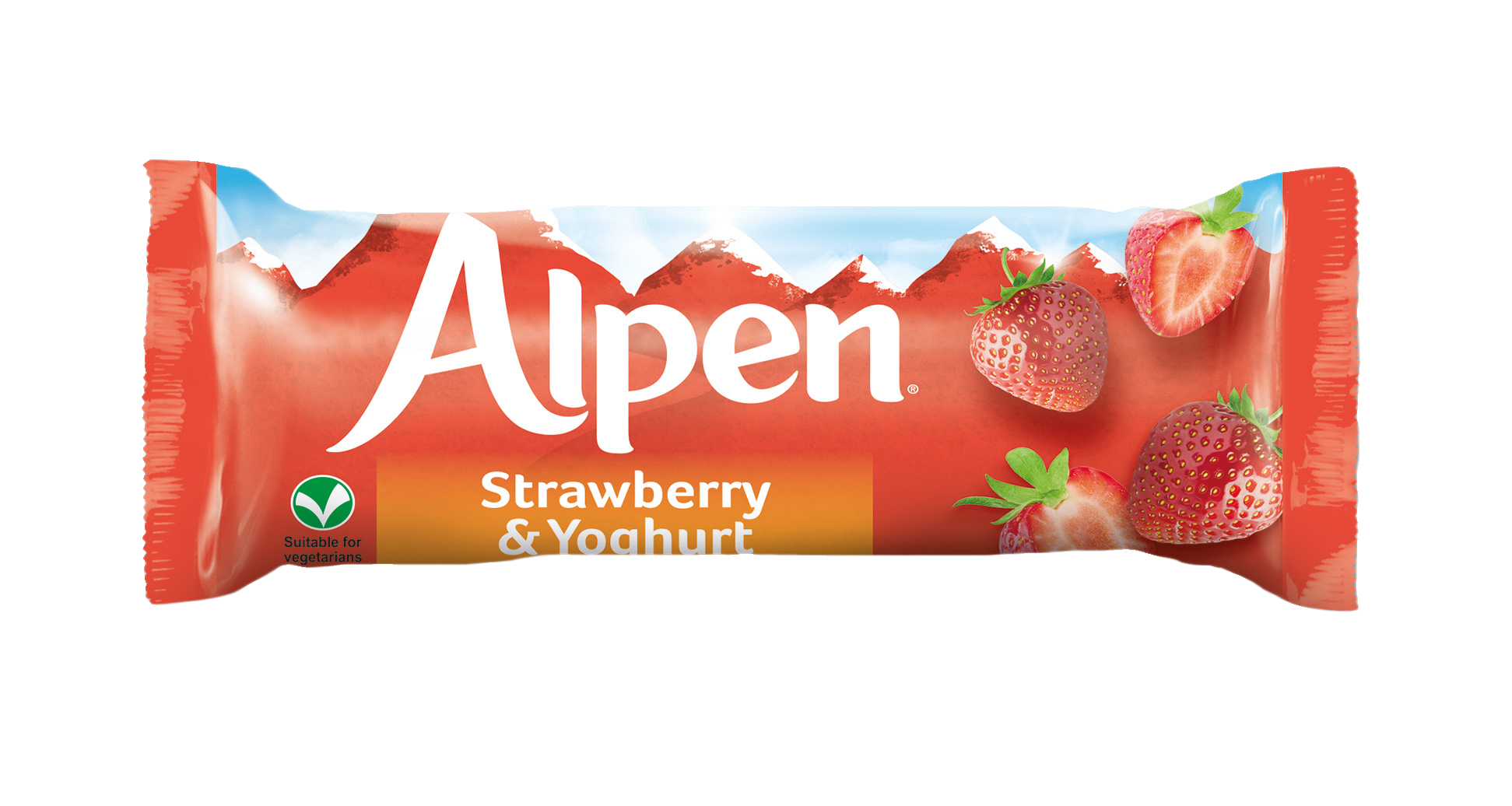 Alpen välipalapatukka 29g strawberry & yoghurt