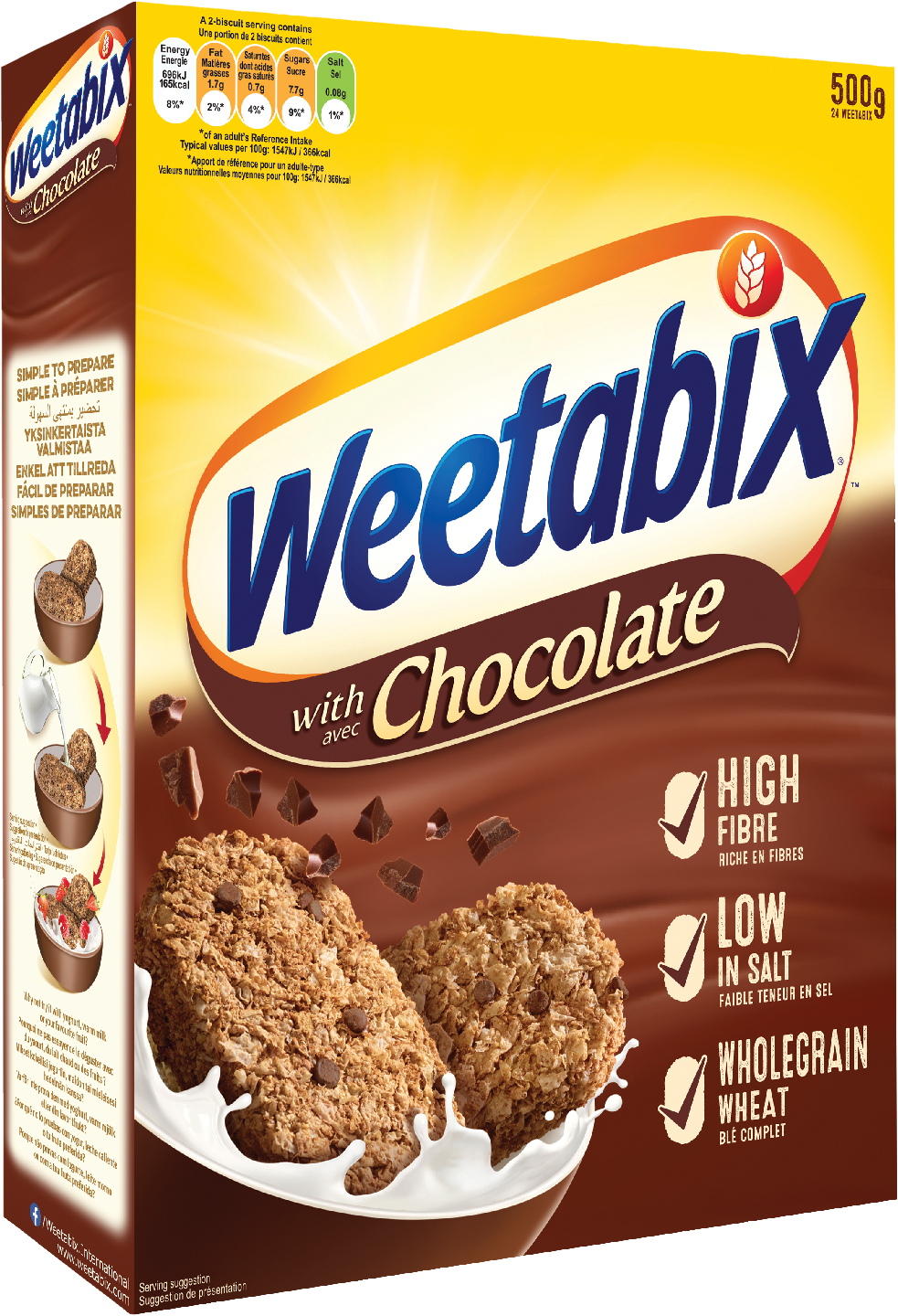 Weetabix Chocolate suklaavehnämuroke 500 g