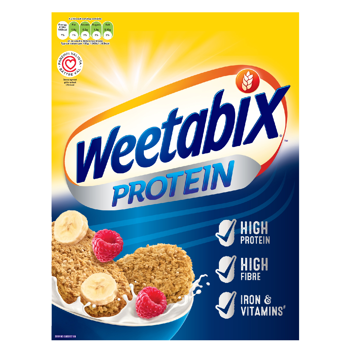 Weetabix Protein täysjyvävehnämuroke 440g