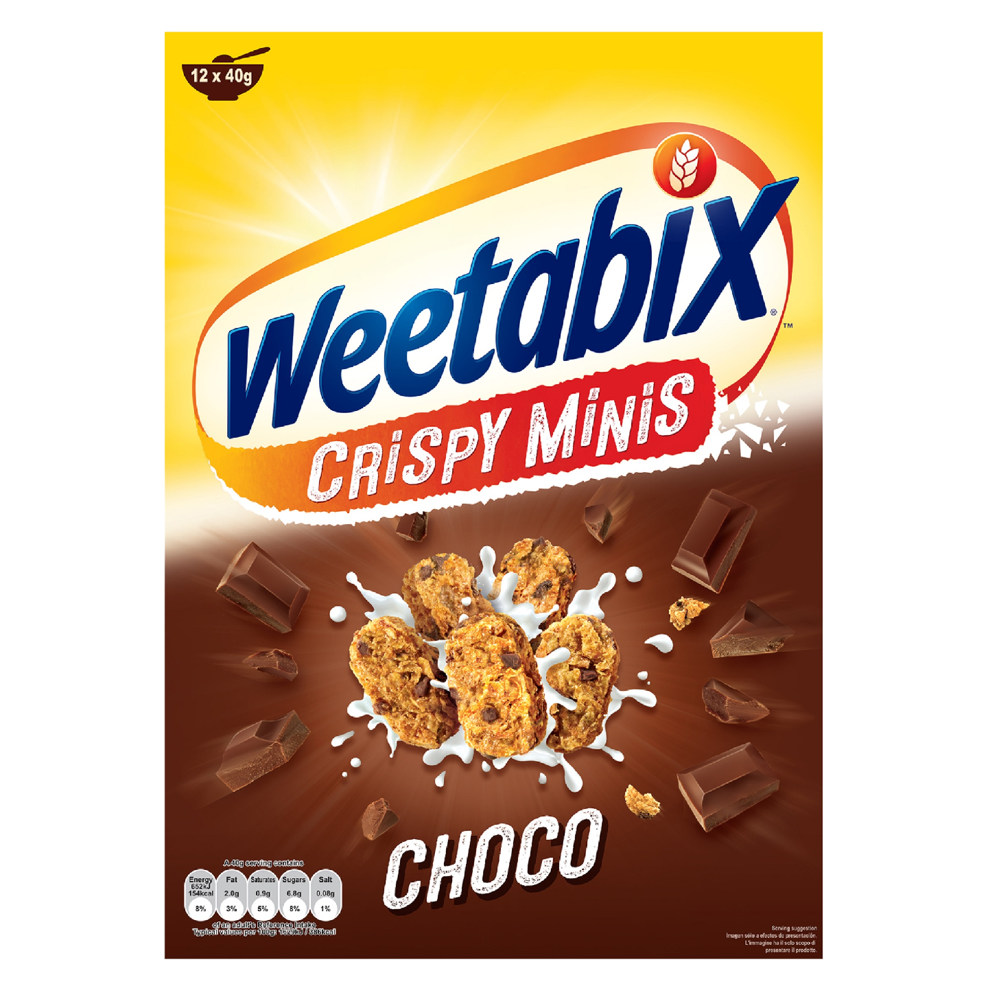 Weetabix Crispy Minis suklaa 500g
