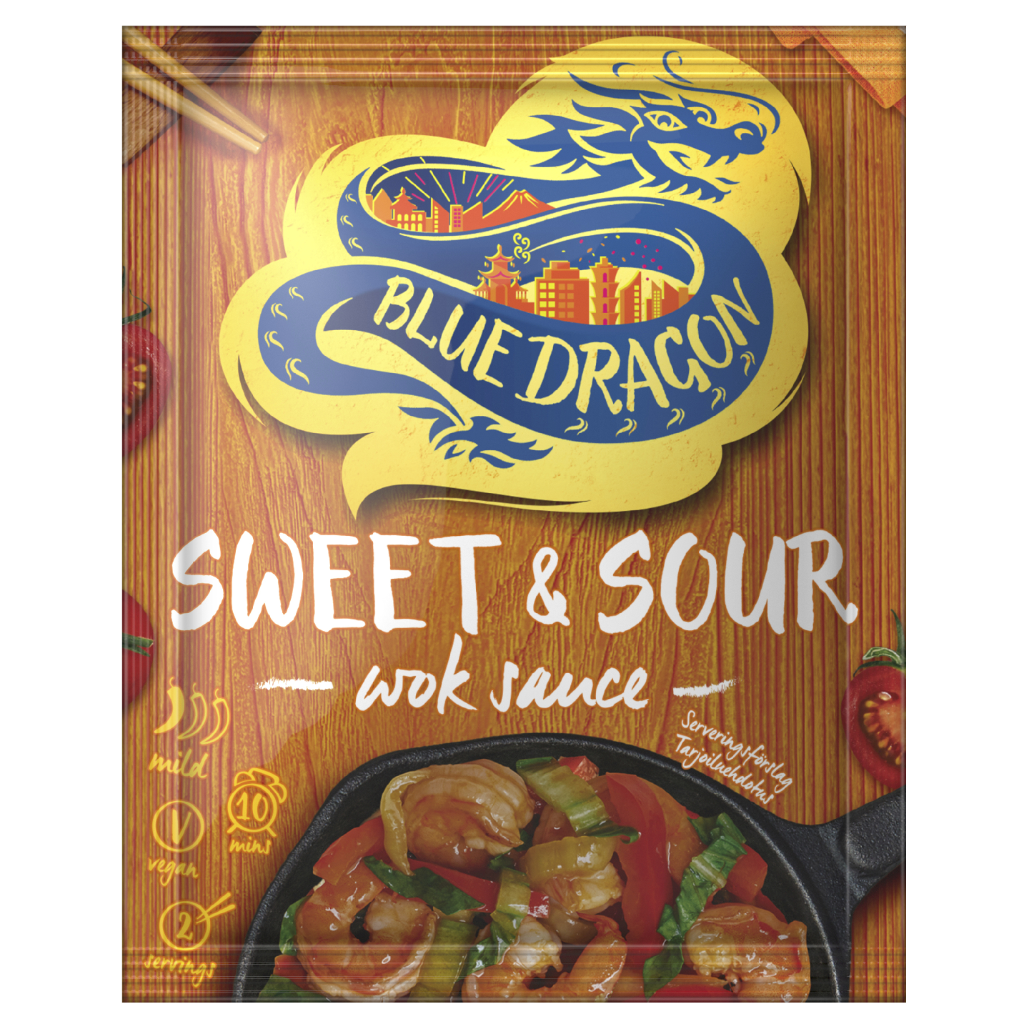 Blue Dragon Sweet-sour wok-kastike 120g