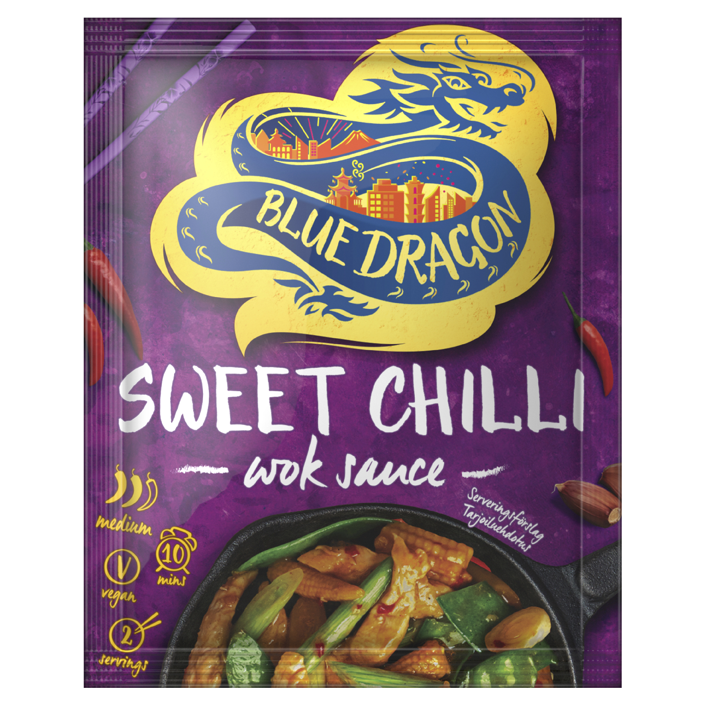 Blue Dragon Sweet chilli wok-kastike 120g