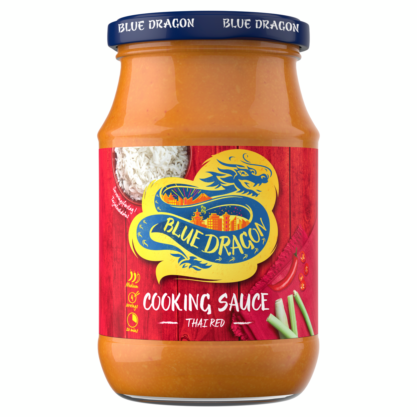 Blue Dragon thai red ateriakastike 350ml/370g