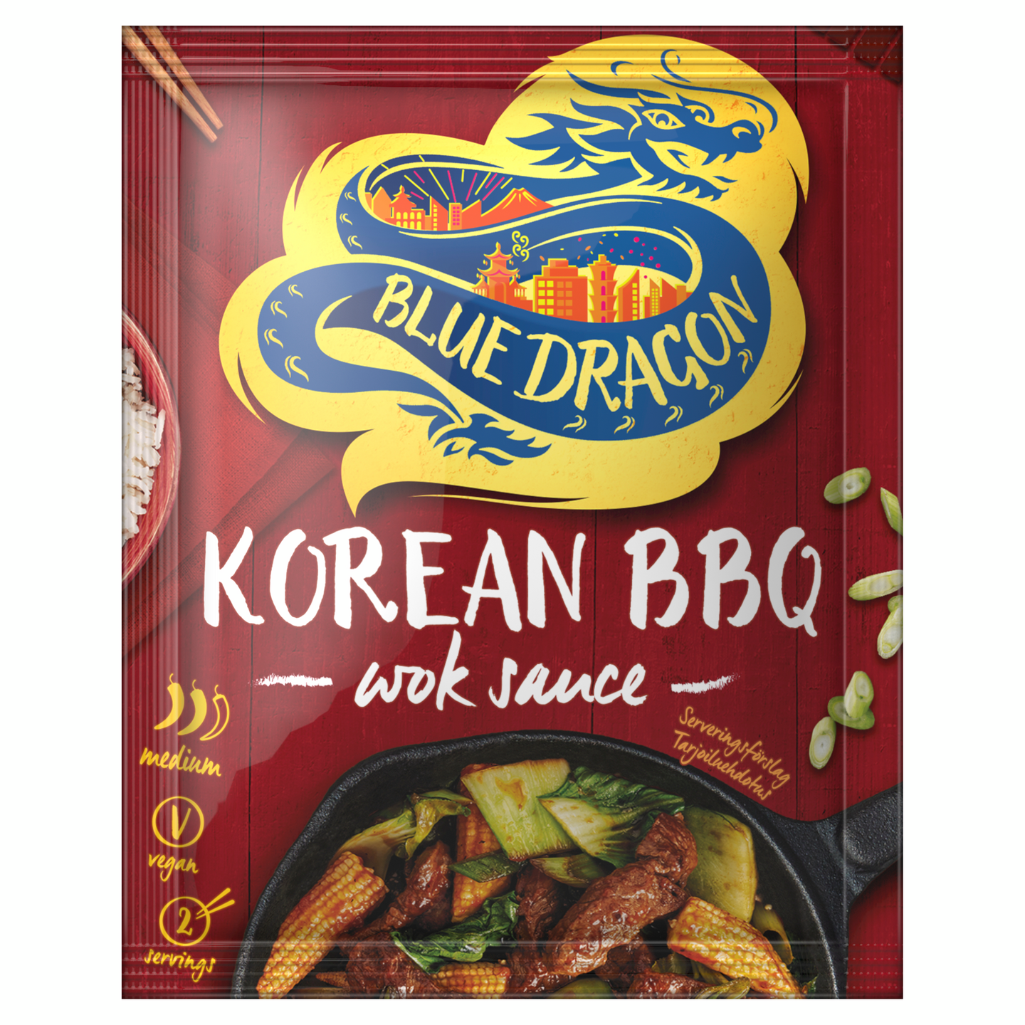 Blue Dragon Korean BBQ wok-kastike 120g