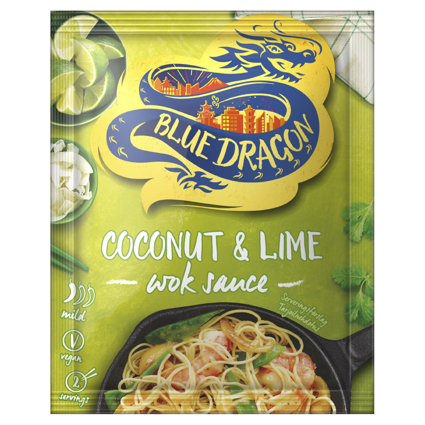 Blue Dragon wok-kastike 120g cocon lime