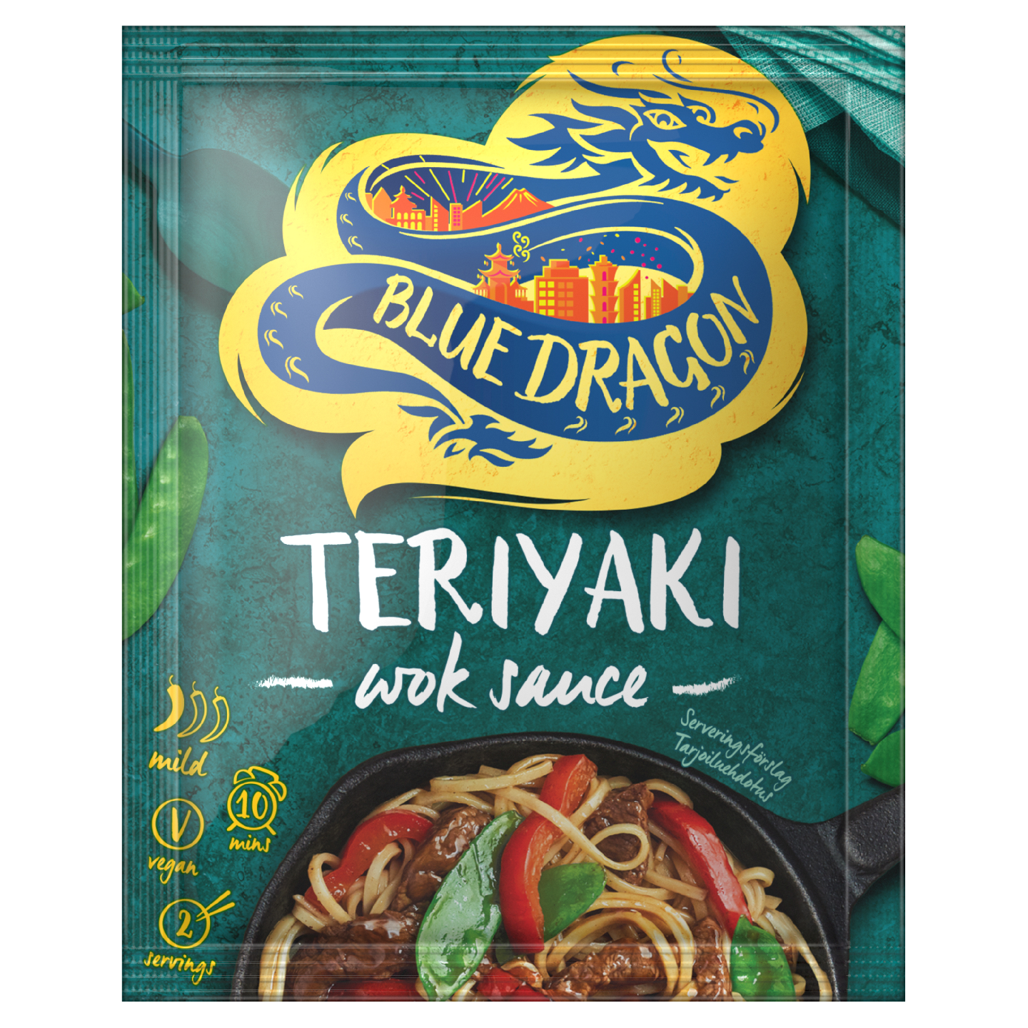 Blue Dragon wok.kast 120g teriyaki