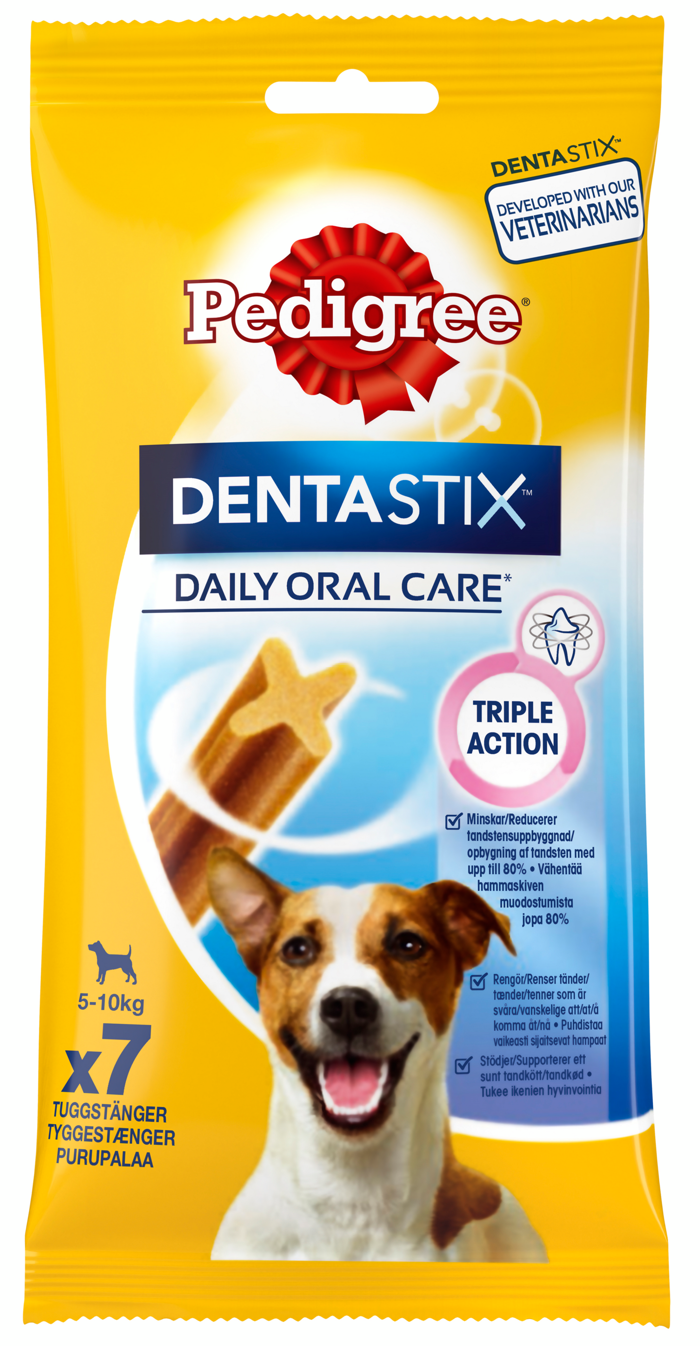 Pedigree denta stix puruluu 110g small
