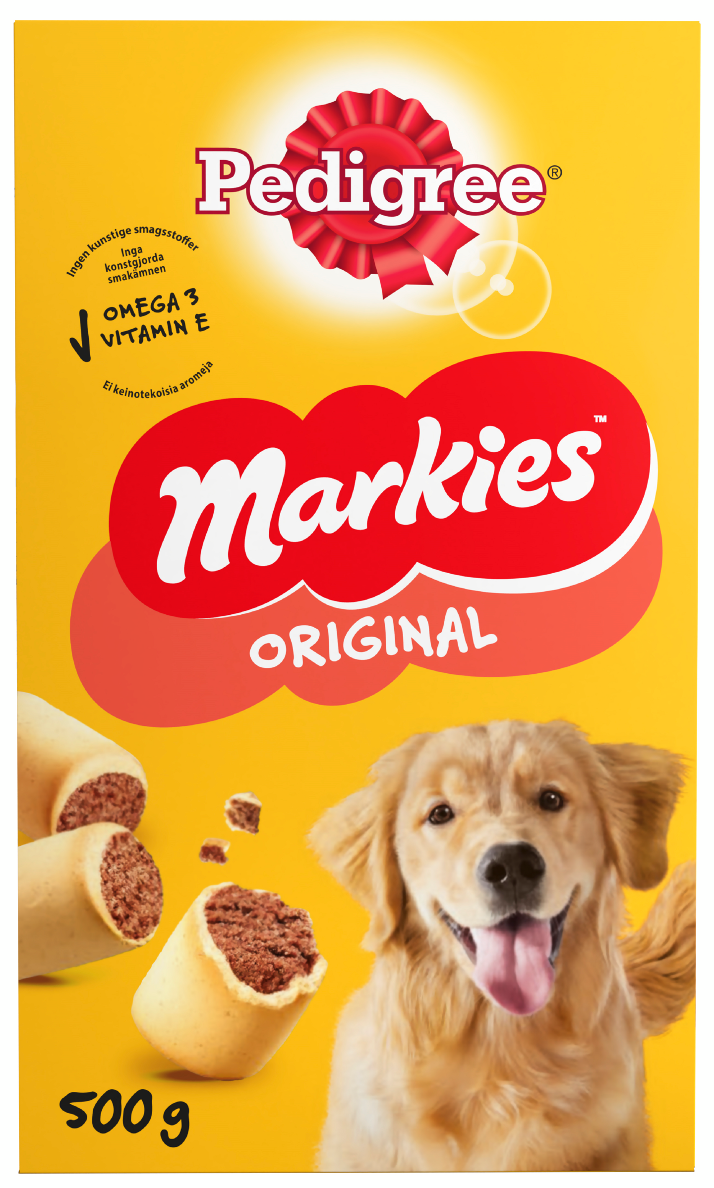 Pedigree Markies lihatäytekeksi 500g