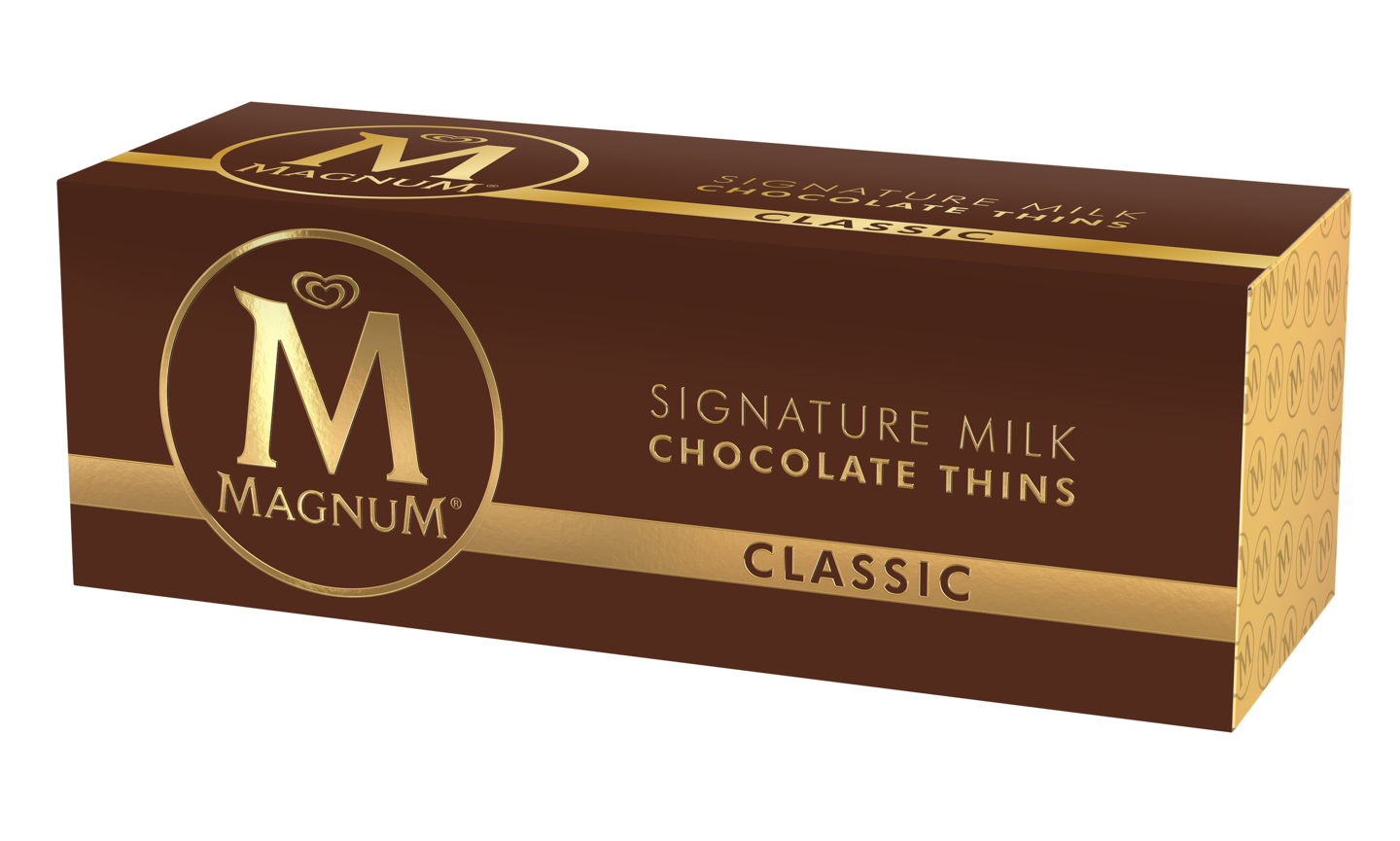 Magnum 180g Classic Signature Thins maitosuklaakiekot 72kpl