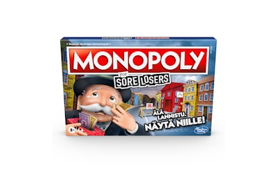 Monopoly Sore Losers lautapeli - kuva