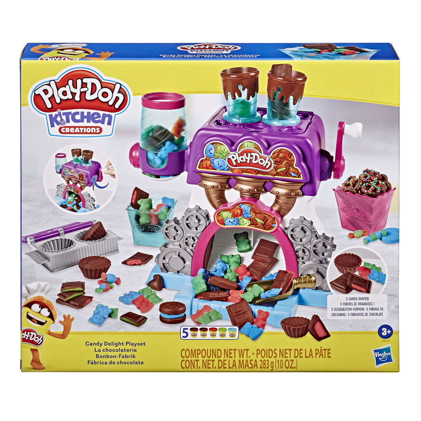 Play-Doh Karkkikone muovailuvaha setti