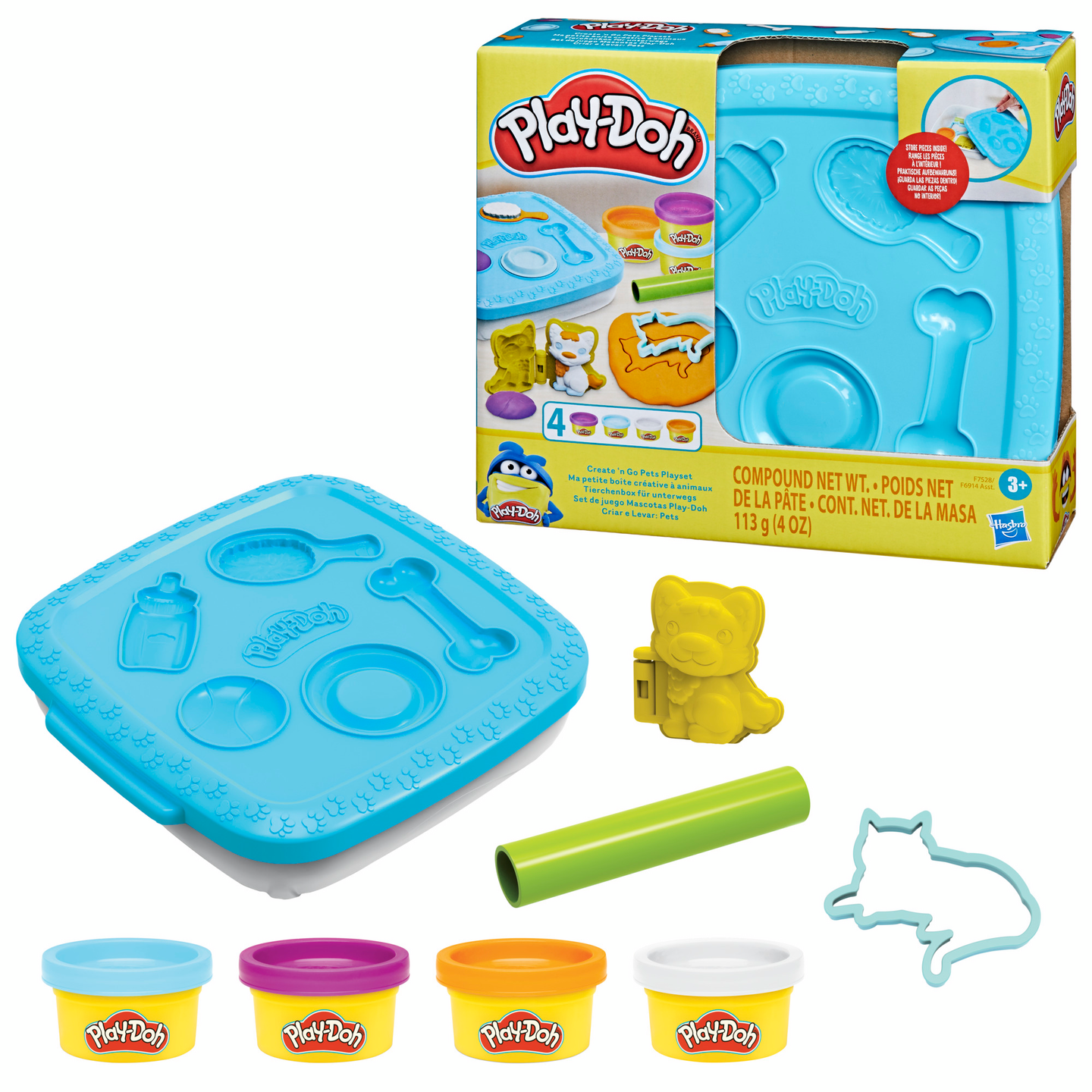 Play-Doh Create ‘n Go - muovailuvaha leikkisetti