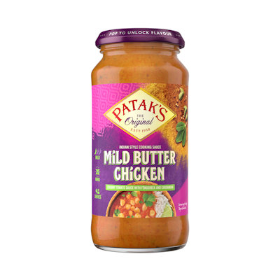 Patak's Mild Butter Chicken Currykastike 450g