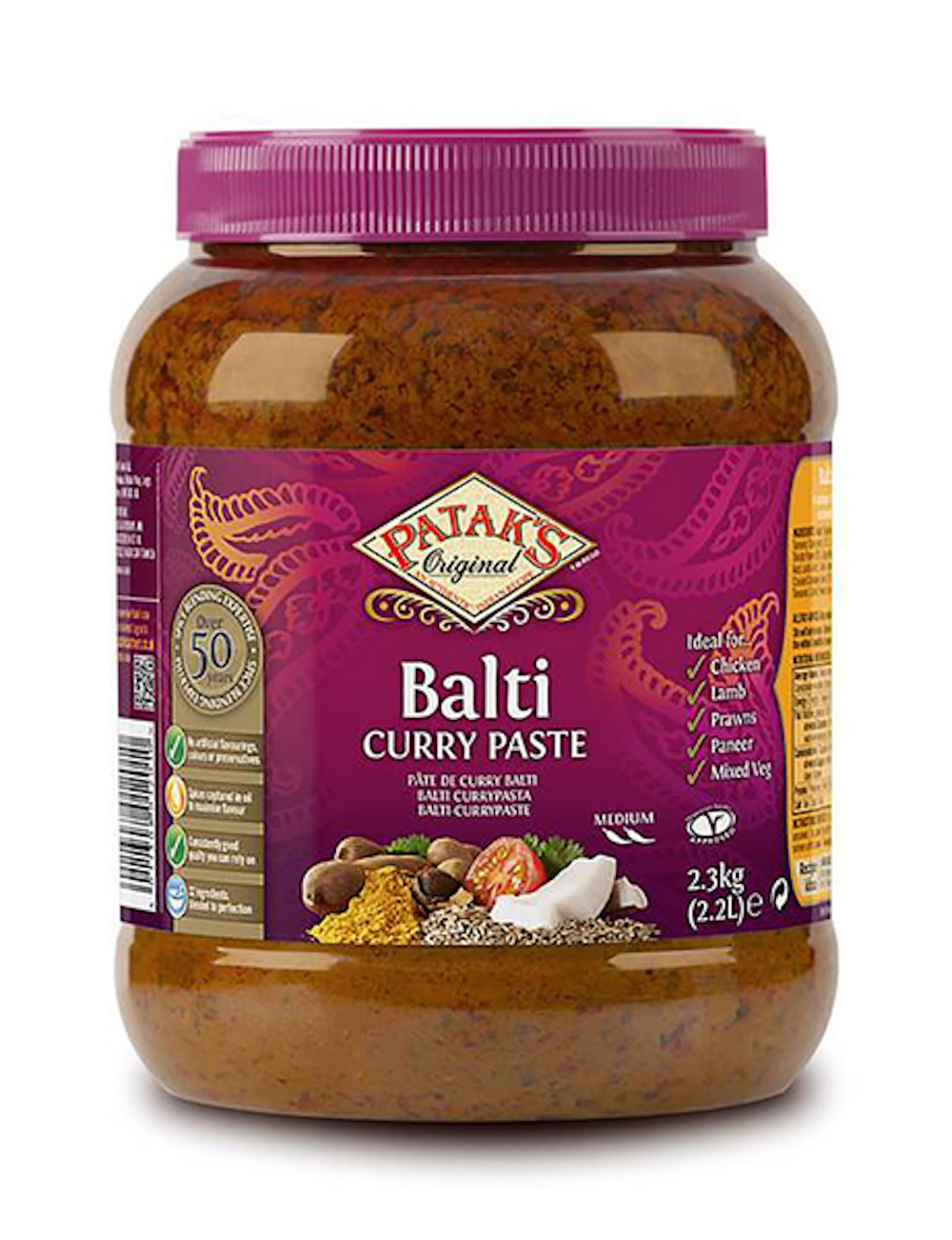 Patak's Balti currytahna 2,3 kg — HoReCa-tukku Kespro