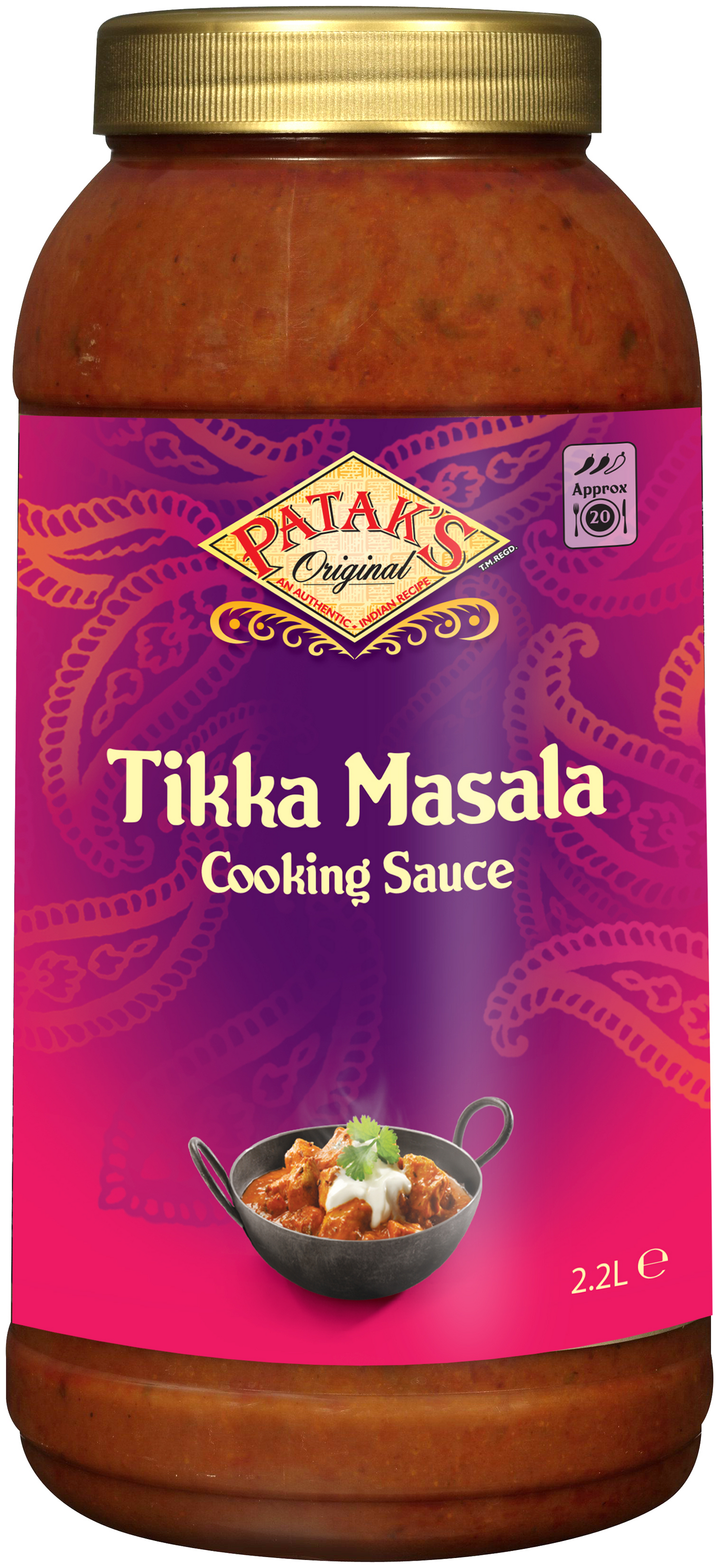 Patak's Tikka Masala Intialainen ateriakastike 2 L