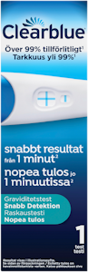 Clearblue Nopea tulos 1kpl raskaustesti