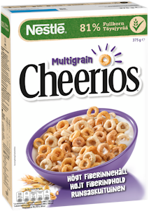 Nestle Cheerios monivilja-täysjyvämuroja 375g VARTTILAVA