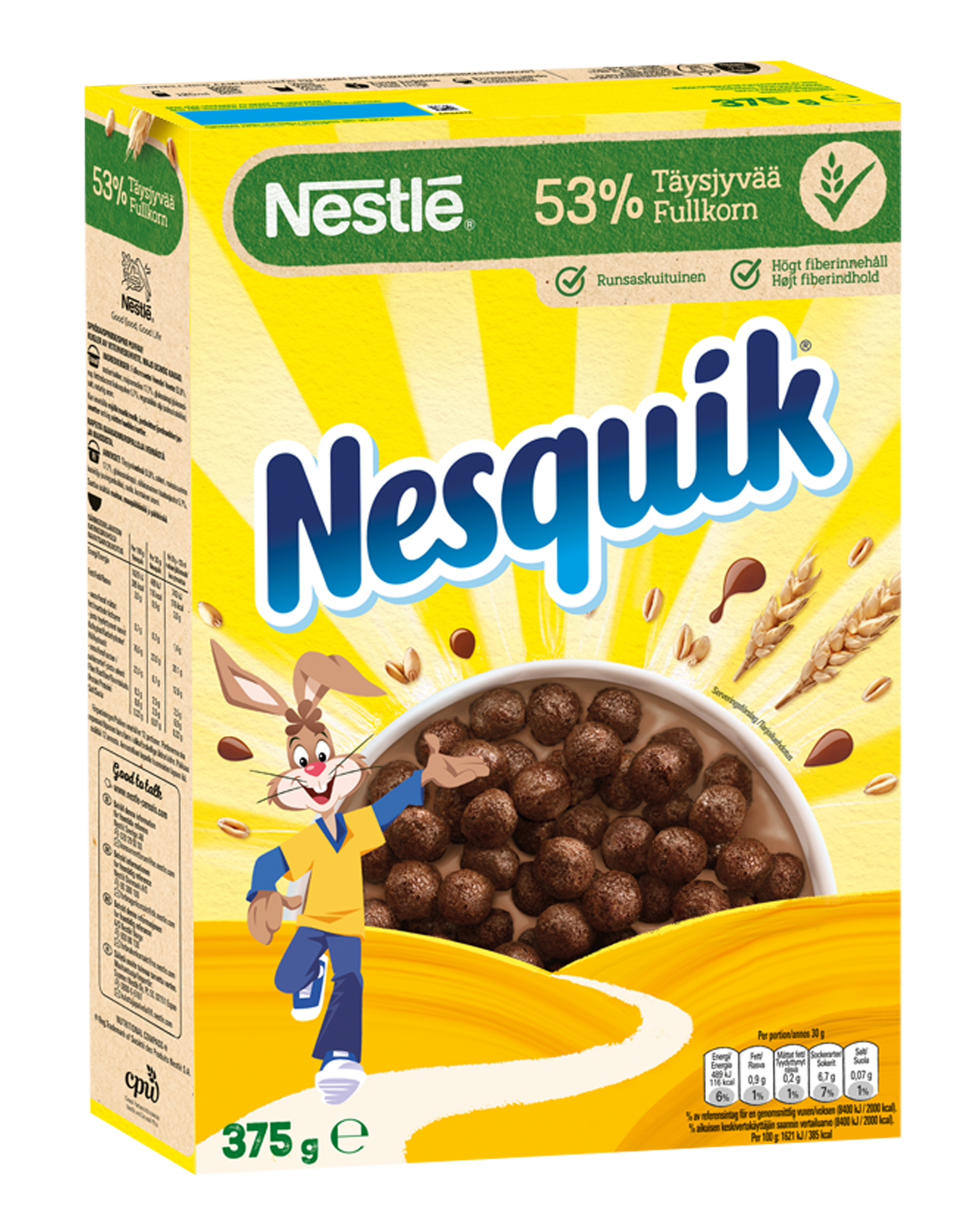 Nestle Nesquik kaakaomuro 375g PUOLILAVA