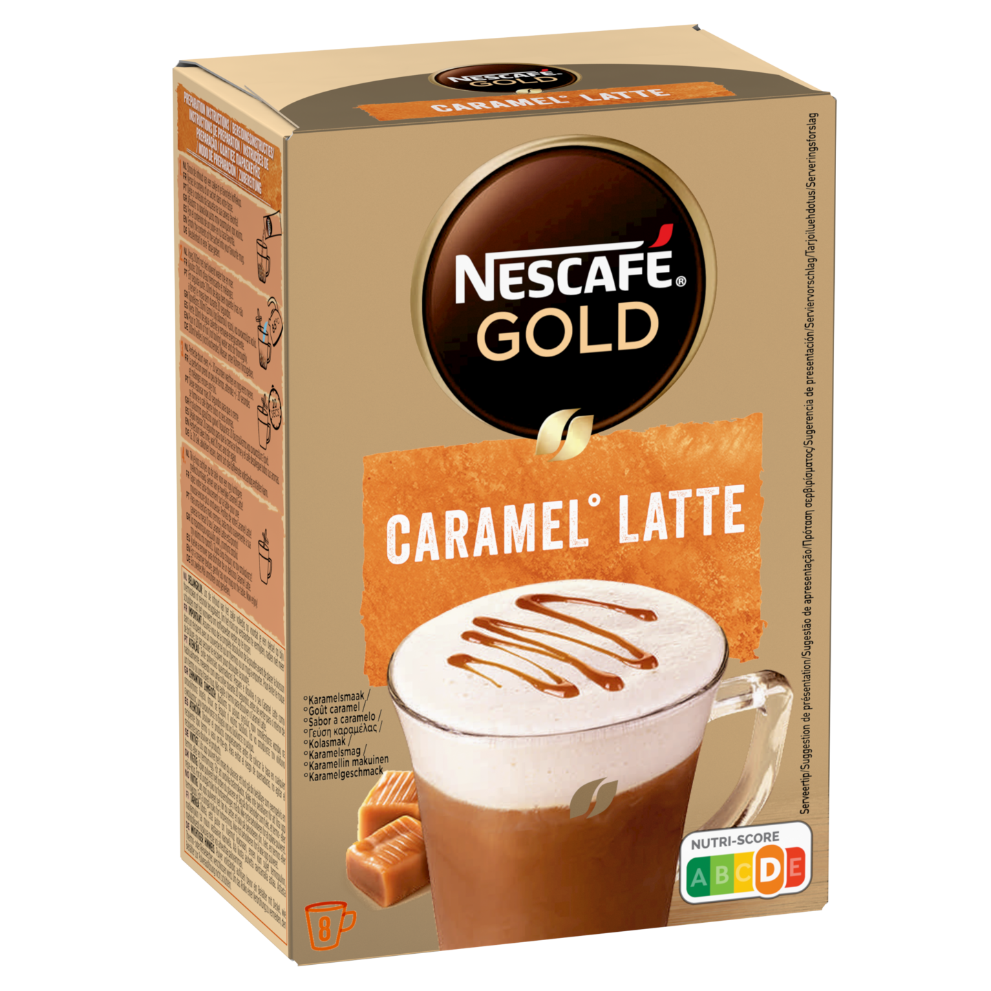 Nescafé Gold Caramel Latte 136g