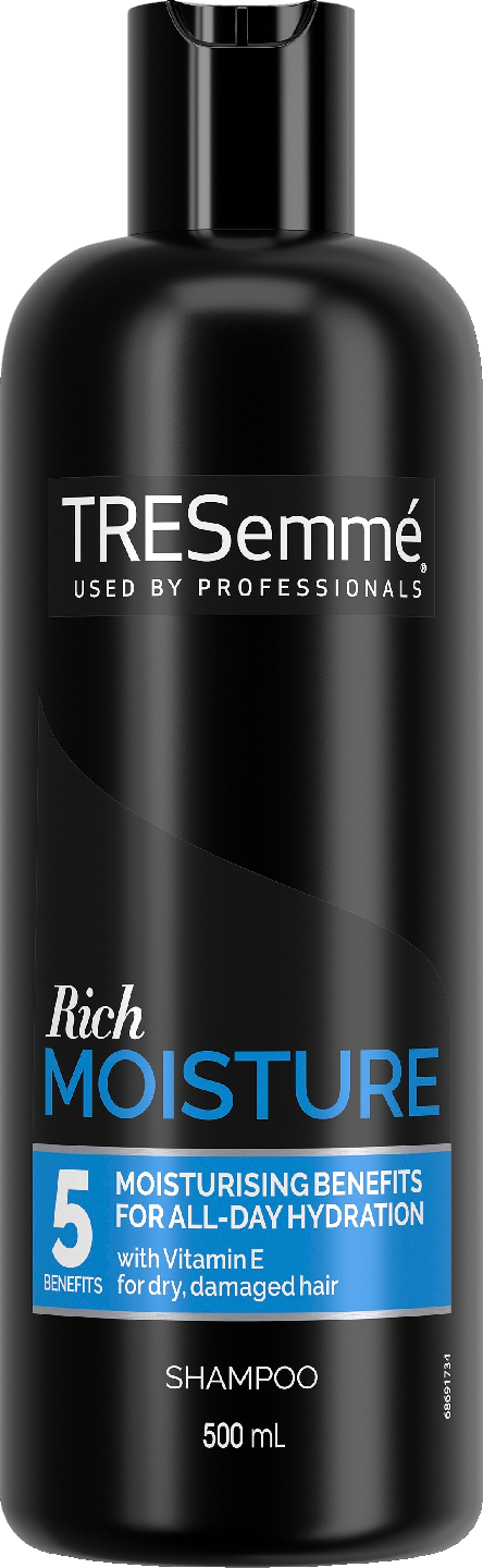 Tresemme Moisture Rich Shampoo – Feuchtigkeitsspendend, Mit Vitamin E, 500 Ml