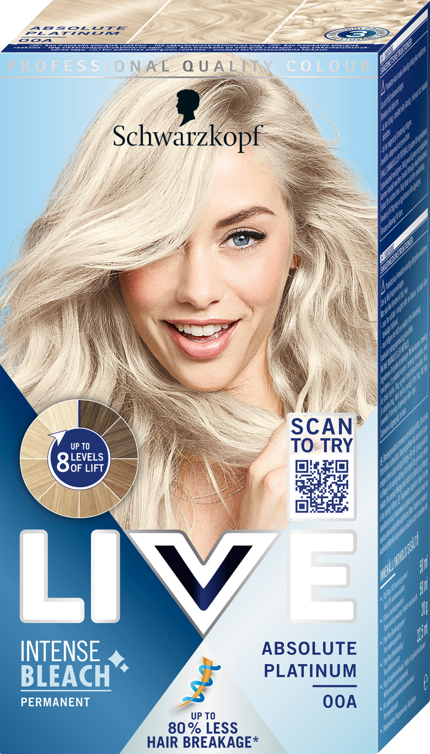 Live Color XXL 00A hiusväri Absolute Platinum