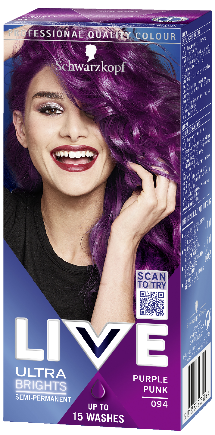 Schwarzkopf Live Color Ultra Brights 94 Purple Punk Hiusväri — Horeca Tukku Kespro