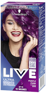 Schwarzkopf Live Ultra Brights 94 Purple Punk hiusväri