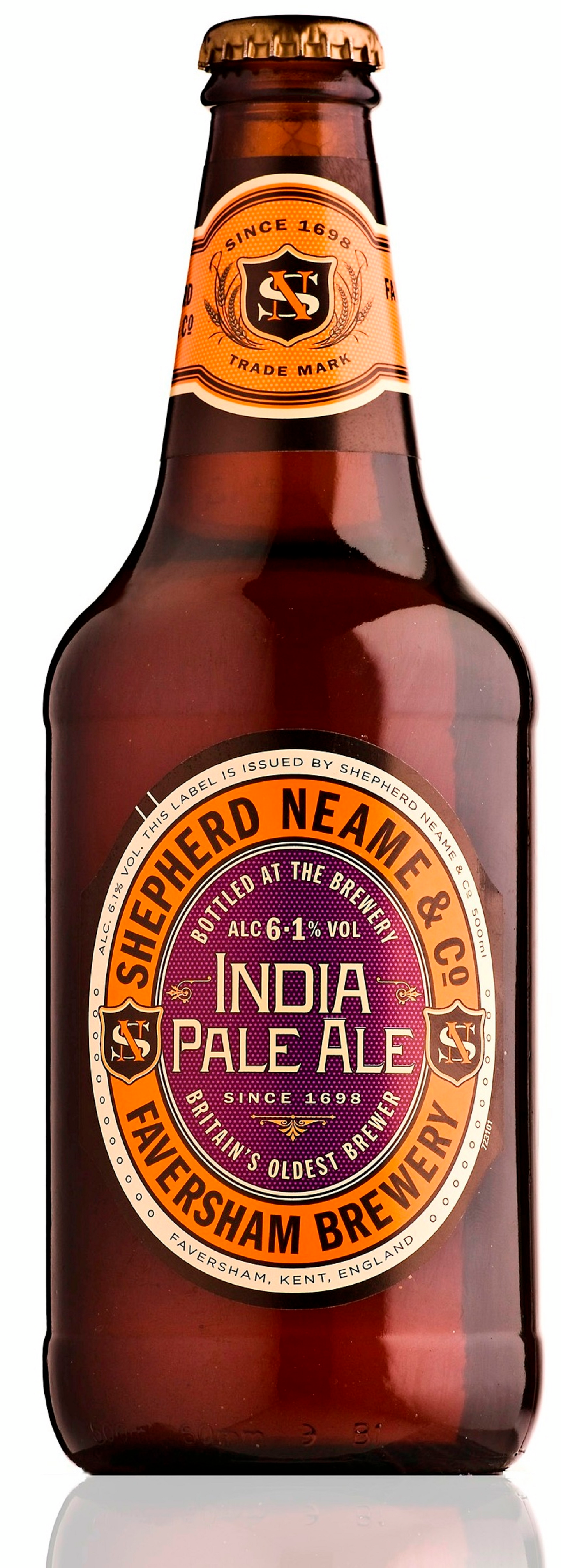 Shepherd Neame IPA olut 6,1% 0,5l